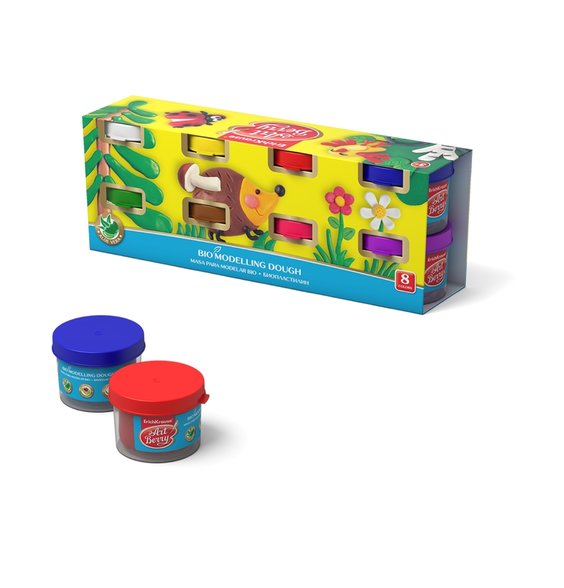 BIO modelína ArtBerry s aloe vera, 8 ks alt=