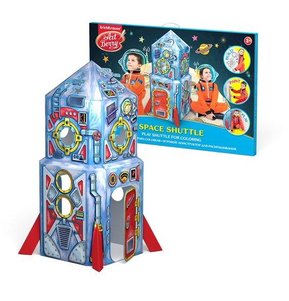 3D omalovánky Artberry Vesmírná raketa alt=