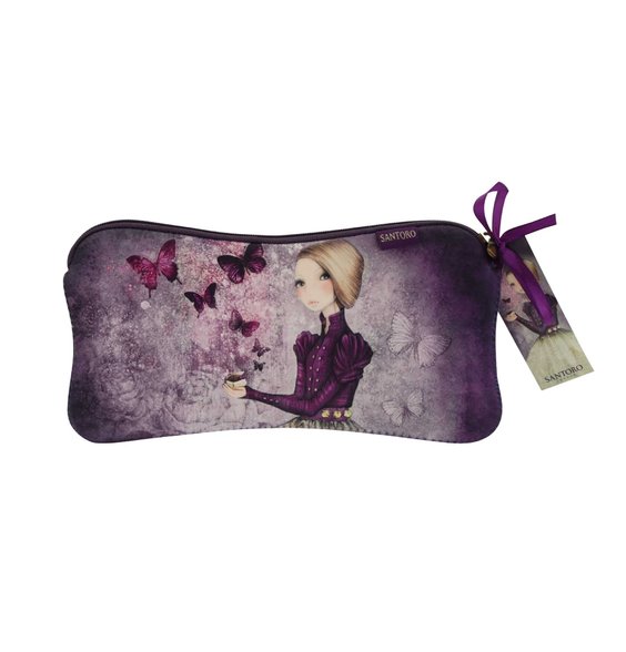 Pouzdro Mirabelle Amethyst Butterfly neopren alt=