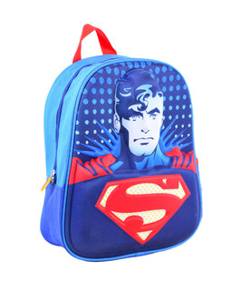 Dětský batoh 3D Superman modrý-5