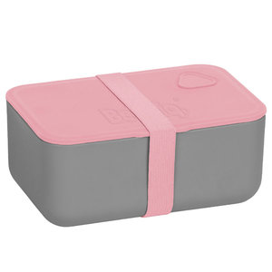 Box na svačinu BeUniq pink/gray-1