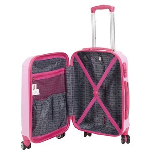 Cestovní kufr 20" růžový 39 x 55 x 21 cm-5