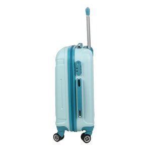 Cestovní kufr 20" tyrkysový 39 x 55 x 21 cm-4