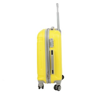 Cestovní kufr 20" žlutý 39 x 55 x 21 cm-4