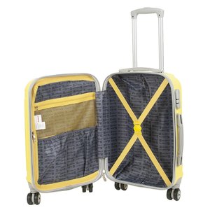Cestovní kufr 20" žlutý 39 x 55 x 21 cm-5