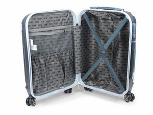 Cestovní kufr skořepinový  20" 22-200NB tmavě modrý-14