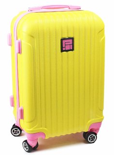 Cestovní kufr skořepinový  20" 22-200ZR žlutý-13