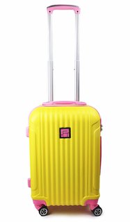 Cestovní kufr skořepinový  20" 22-200ZR žlutý-16