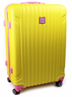 Cestovní kufr skořepinový  28" 22-202ZR žlutý-13