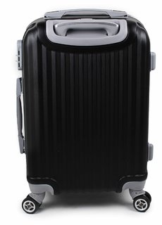 Cestovní kufr skořepinový  20" 22-200CS černý-7