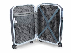 Cestovní kufr skořepinový  20" 22-200NB tmavě modrý-9