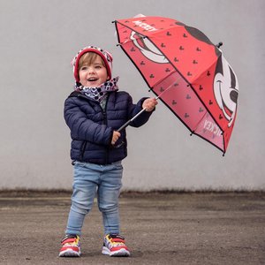 Dětský deštník Mickey červený-6