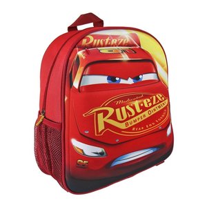 Dětský batoh 3D Auta červený-1