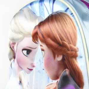 Dětský batoh 3D Frozen Anna a Elsa-4