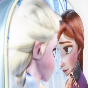 Dětský batoh 3D Frozen Anna a Elsa-5