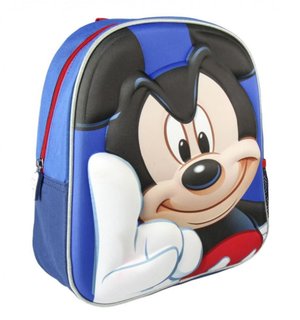 Dětský batoh 3D Mickey Mouse modrý-1
