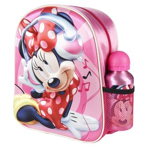 Dětský batoh 3D Minnie s lahví-1