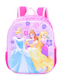 Dětský batoh 3D Princess fialový-1
