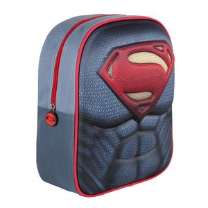 Dětský batoh 3D Superman šedý-2