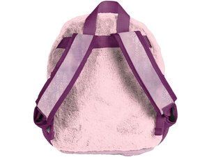 Dětský batoh Frozen růžový plyšový-2