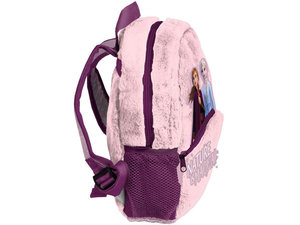 Dětský batoh Frozen růžový plyšový-3