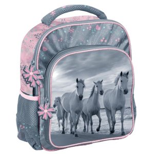 Dětský batoh Koně květiny-1