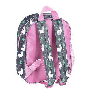 Dětský batoh Lama růžový-2