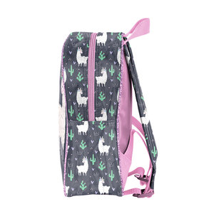 Dětský batoh Lama růžový-4