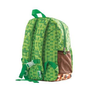 Dětský batoh MineCraft hnědo-zelený-5