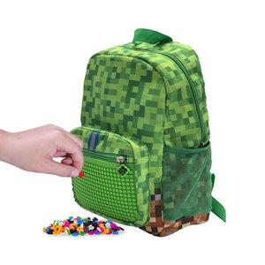 Dětský batoh MineCraft zelený-6
