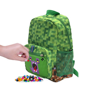 Dětský batoh MineCraft zelený-7