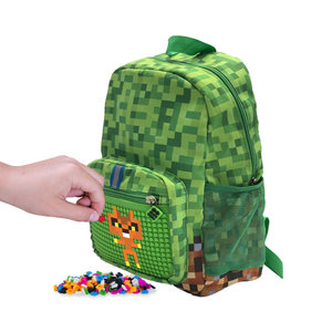 Dětský batoh MineCraft zelený-8