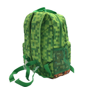 Dětský batoh MineCraft zelený-9