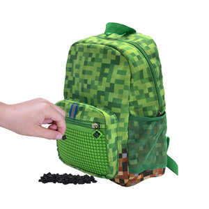 Dětský batoh MineCraft zelený-1