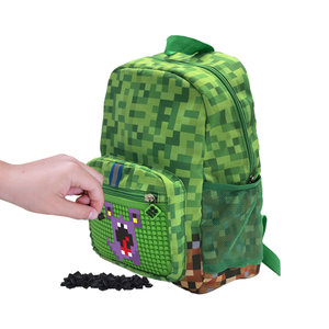 Dětský batoh MineCraft zelený-2