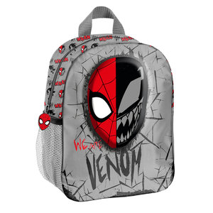 Dětský batoh Spiderman 3D šedý-1
