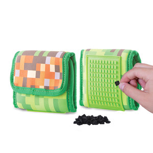 Peněženka MineCraft zeleno-hnědá-6