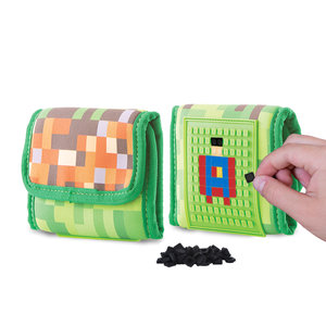 Peněženka MineCraft zeleno-hnědá-7