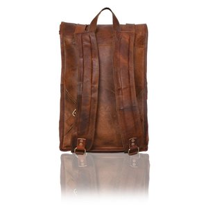 Kožený batoh Apollón Dark brown-4