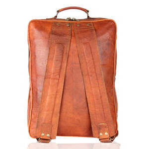 Kožený batoh Priamos-3