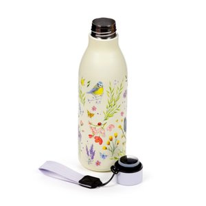 Nerezová termoláhev 500ml - Jan Pashley Wings & Wildflowers - Ptáček a květina-3