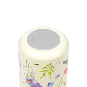 Nerezová termoláhev 500ml - Jan Pashley Wings & Wildflowers - Ptáček a květina-4