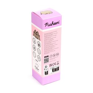 Nerezová termoláhev s digitálním teploměrem 450 ml – Pusheen kočka-6
