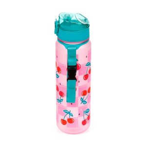 Nerozbitná plastová láhev s víčkem 600 ml – Cherry (třešeň)-6