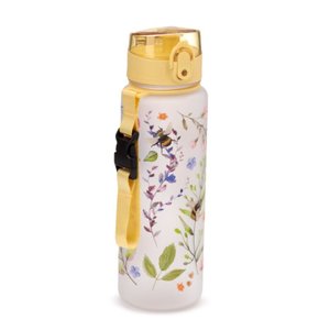 Nerozbitná plastová láhev s víčkem 600 ml – Nectar Meadows (včela)-1