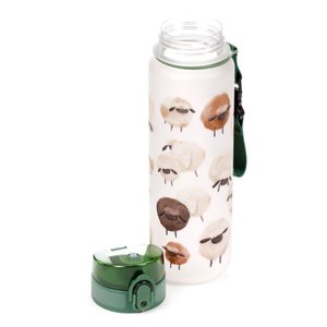 Nerozbitná plastová láhev s víčkem 600 ml – Sheep (ovečka)-3
