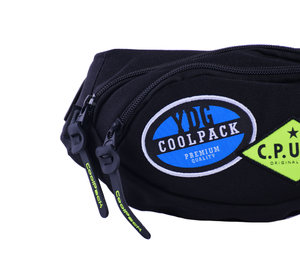 Ledvinka Albany Badges černá-5