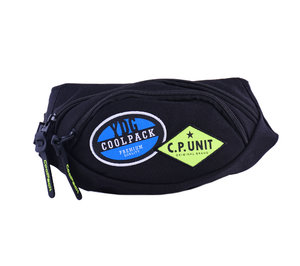 Ledvinka Albany Badges černá-3