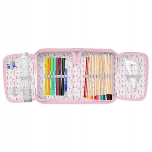 Penál Ballerina rozkládací, s vybavením-3