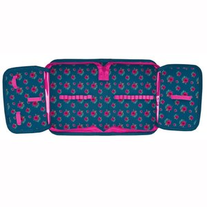 Penál Barbie Růžové květy rozkládací-2